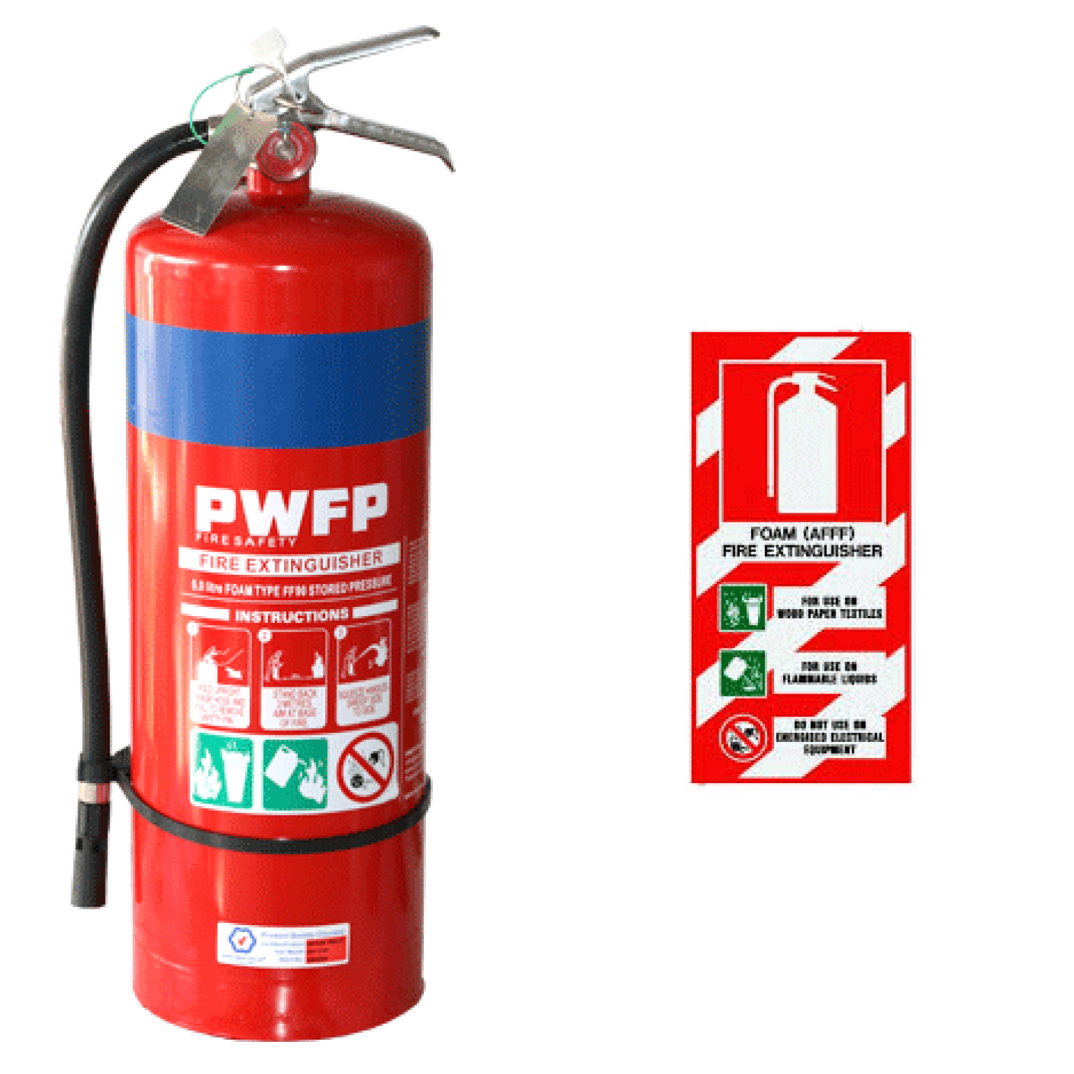 Water & Foam Extinguishers PWFP Fire Safety Invercargill