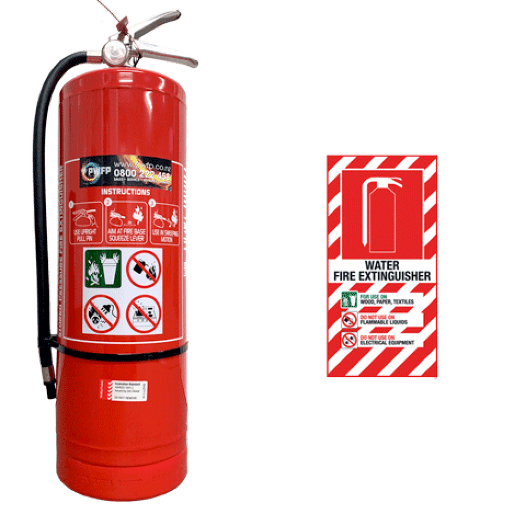 Water & Foam Extinguishers PWFP Fire Safety Invercargill
