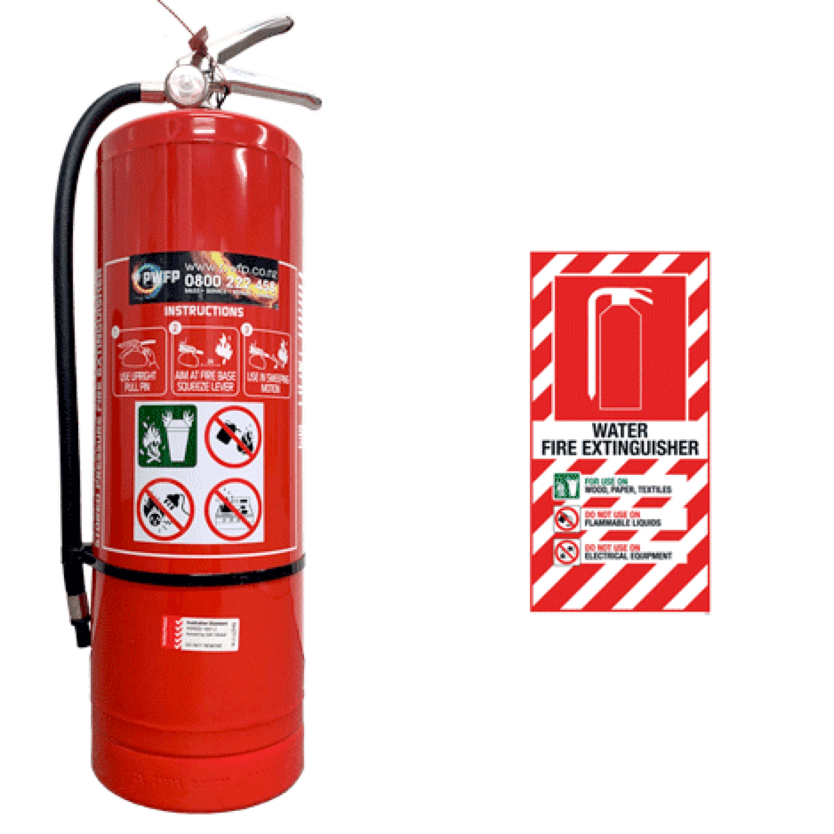 Water & Foam Extinguishers - PWFP Fire Safety Invercargill